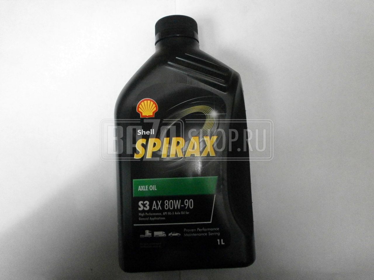 Масло трансмиссионное SHELL/Spirax S3 AX 80W/90 (1л) минеральное