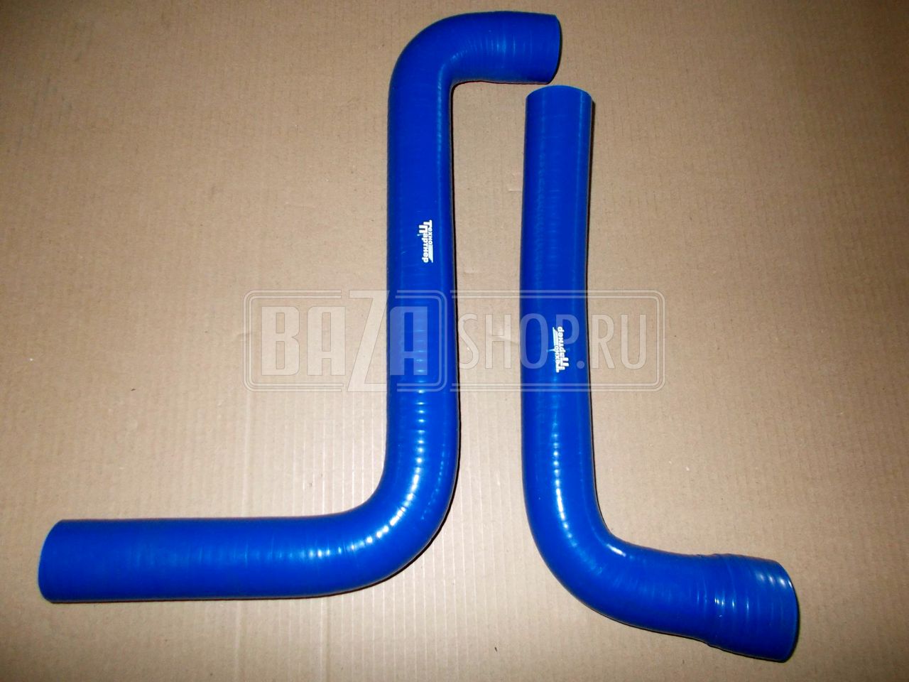 Патрубки радиатора ГАЗон Некст (Next) C41R13 дв. Cummins (к-кт из 2-х шт.) СИЛИКОН