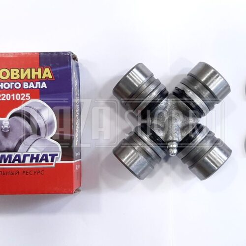 Крестовина  карданного вала  УАЗ, ГАЗ «АВТОМАГНАТ» крупный ролик,с кольцами, С МАСЛЁНКОЙ (в уп.)