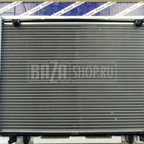 Радиатор охлаждения ГАЗ 2752, 2217, 3302, 2705, 3221 (двухрядный, паяный, алюминиевый) «ПРАМО»