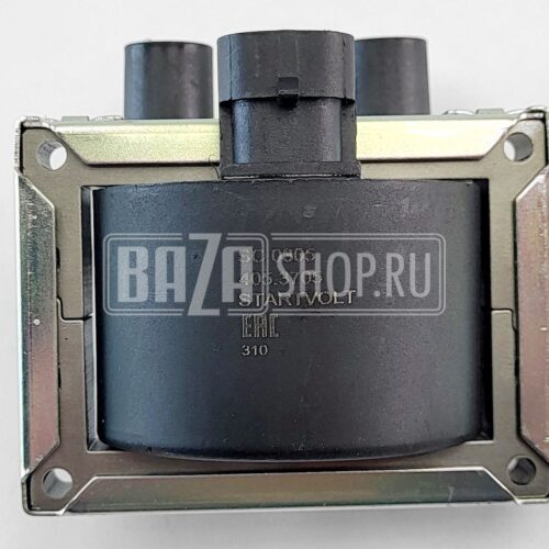 Катушка зажигания 405.3705 ГАЗ, УАЗ (дв.405, 409 инж.)1 разъем, МОДУЛЬ ЗАЖИГАНИЯ «STARTVOLT»